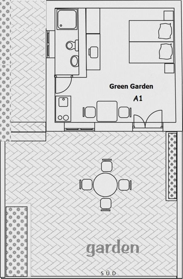 Studio Green Garden Borik Ровинь Экстерьер фото